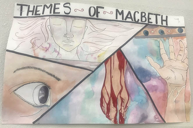 McBeth student poster Humanities program